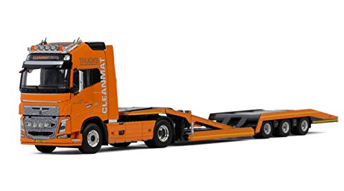 Volvo FH4 Globetrotter XL 4X2 LKW, Anhänger, 3 Achsen für Sauberlaufmatte, 01–2996, 1/50 Druckguss, Modellauto, fertiger LKW von FloZ