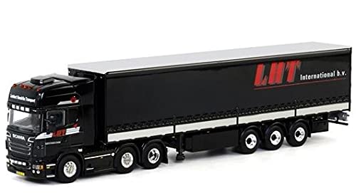 WSI für Scania R6 Topline CURTAINSIDE Anhänger für L.H.T. 1/50 DIECAST Modell-LKW von FloZ