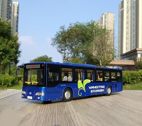 YANGTSE Pure Electric Bus Blue 1/42 DIECAST Truck Pre-built model von FloZ