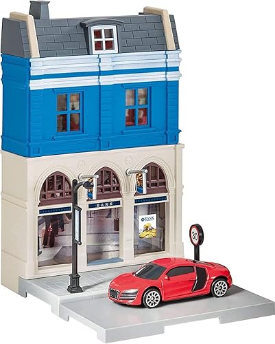 für Herpa für Audi für R8 mit Bankszene 1/64 Truck vorgebautes Modell von FloZ