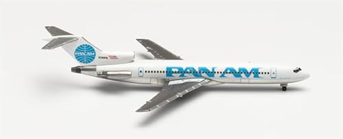 für Herpa für Pan Am für Boeing 727-200 N368PA Last for Pan Am Flight Flug 436 Dezember 4 1991 Clipper Goodwill 1:500 Flugzeug Vorgebautes Modell von FloZ