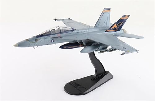 für Hobby Master F/A-18F Super Hornet für US Navy AC100/166628 VFA-32 Fighting Swordsmen EAA AirVenture OshKosh 2023 1:72 Flugzeug Vorgebautes Modell von FloZ