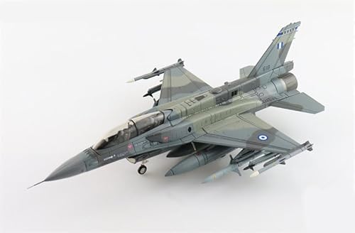 für Hobby Master F-16D Fighting Falcon 618 Mira 343 Hellenic Air Force mit 2 x AGM-88 Raketen 1:72 Flugzeug vorgebaut Modell von FloZ