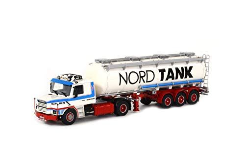 für Nordtank Scania 3 Torpedo Panzer Anhänger 1/50 Druckguss-Modell fertig von FloZ