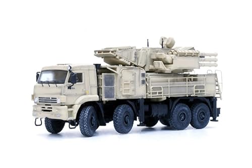 für Panzerkampf Russian Air Defense System 96K6 Pantsir-S1 Syrische Regierungskräfte Sand Wüstentarnung 1:72 Panzer Vorgebautes Modell von FloZ