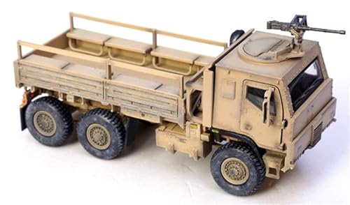 für Panzerkampf US FMTV M1083 Tactical Truck Armored Cab Sand 1:72 ABS Tank Vorbau Modell von FloZ