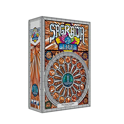 Floodgate Games - Sagrada Life - Board Game - Ages 14 and up - 1-4 Players - English von Sagrada