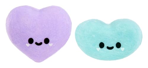 Fluffie Stuffiez Minis – Jelly Bean und Herz-Bonbon – Weiche und Knautschige Mini-Sammelstücke – Überraschung beim Auspacken – Taktiles- und Fidget-Spiel zum Selbermachen – für Kinder ab 4 Jahren von Fluffie Stuffiez