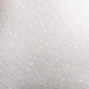 Kunststoffhagel / Kunststoffgranulat / Puppenfüllung Transparent 500g von Fluffy Cloud