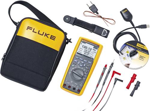 Fluke 289/FVF/EUR Hand-Multimeter digital Grafik-Display, Datenlogger CAT III 1000 V, CAT IV 600V An von Fluke