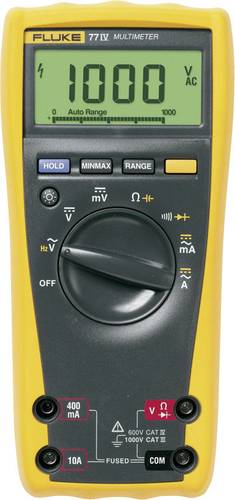 Fluke 77-4/EUR Hand-Multimeter digital CAT III 1000 V, CAT IV 600V Anzeige (Counts): 6000 von Fluke