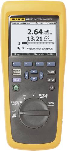 Fluke Bleiakku-Tester BT520 Messbereich (Batterietester) bis 600V Akku, Batterie 4489981 von Fluke