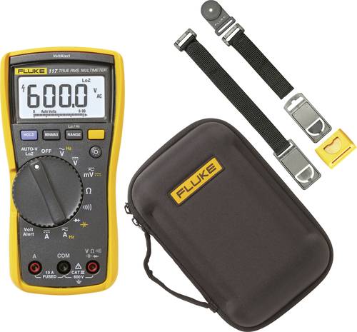 Fluke FLK-117/C11XT/TPAK Hand-Multimeter digital CAT III 600V Anzeige (Counts): 6000 von Fluke