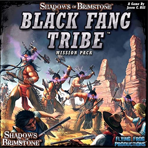 Flying Frog Productions FFP07MP04 Shadows of Brimstone Black Fang Tribe-Mission Set, Mehrfarbig von Flying Frog