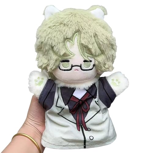 Flyshun Dazai Osamu Anime-Handpuppen mit beweglichen Armen, Heimdekoration, Cosplay für Anime-Spiel-Fans, Geschenk (Kunikida Tsubasa) von Flyshun