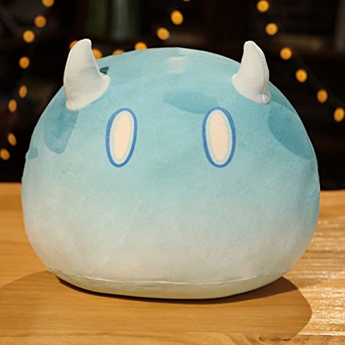 Flyshun Slime Plüsch Kissen Wurfkissen 35cm Charakter Raumdekor Cosplay Zubehör (Hydro) von Flyshun