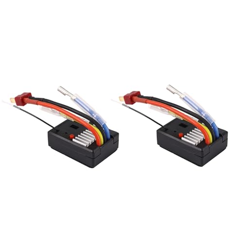 Fmoutyy 2X für 144001 1/14 RC Auto Ersatzteile Empfänger Empfangsplatte Leiterplatte ESC 144001-1311 Autozubehör von Fmoutyy