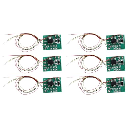 Fmoutyy 6Pcs HO N Skala Modell Elektrische Platine Ampel Signal Modell HO Skala Zug Eisenbahn Miniaturen von Fmoutyy