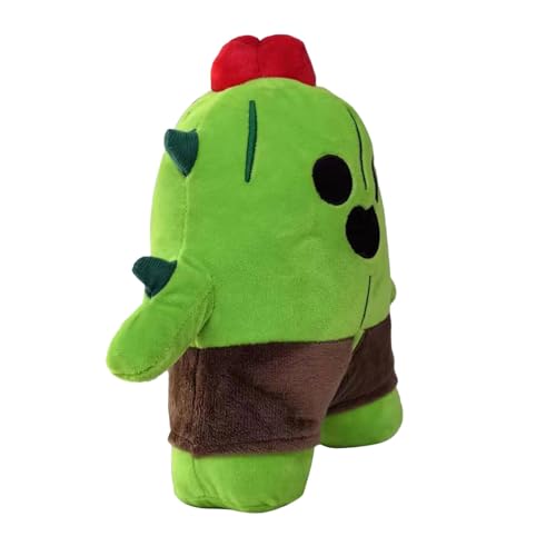 FmtwPhn 25cm Kuscheltier Cactus, Kaktus Plüschtier, Leichtes Kaktus-Plüschtier, Plüsch Kaktus Kissen Puppe Geschenk, Einzigartige Kompakte Kaktuspuppe Sunny The Cactus von FmtwPhn