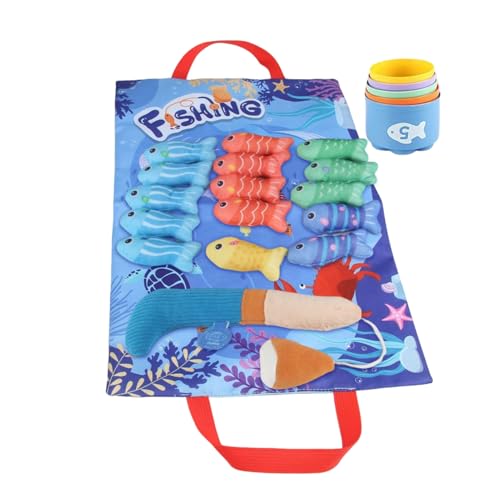 FmtwPhn Fishing Game - Sortier Angelspiel - Interaktives Lernspielzeug Mit Stapelbechern Sinneswahrnehmung Für Vorschulkinder Wasser Kinder Badewanne Partyschwimmbecken FmtwPhn Fishing Game - Sortier Angelspiel - Interaktives Lernspielzeug Mit Stapelbechern Sinneswahrnehmung Für Vorschulkinder Wasser Kinder Badewanne Partyschwimmbecken von FmtwPhn
