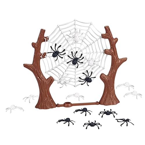 FmtwPhn Jumping Spider-Brettspiel, Jumping Spider Web-Spiel | Katapult-Spinnenspiel für Kinder - Mehrpersonen-Interaktions-Hüpfspinnen-Spiel für Spieleabende, Familientreffen und Partys mit Freunden von FmtwPhn