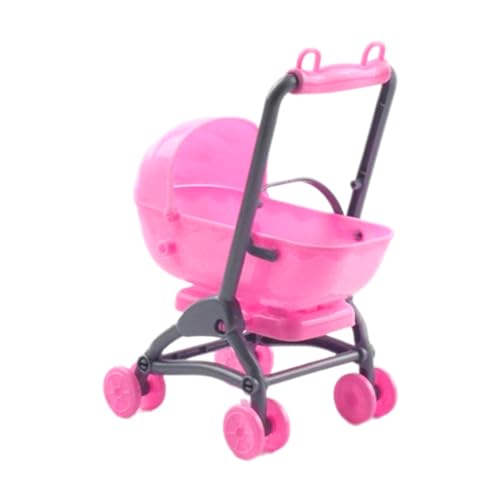 FmtwPhn Kinderwagen für Puppen, Spielzeug-Kinderwagen | Kleines simuliertes Kinderwagenspielzeug - Tragbares Puppenwagenspielzeug, realistischer Puppenwagen für Kleinkinder und Mädchen, von FmtwPhn