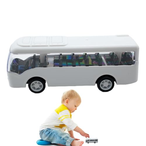 FmtwPhn Pullback School Bus, Pull Back Bus - Ziehen Sie Spielzeuge zurück - Schulbus-Reibung Metallmodell Pullback Action Car für Babys Alter 3-5 von FmtwPhn