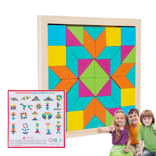 FmtwPhn Puzzlespiele für Kinder, Lustiges geometrisches Holzpuzzle, Frühpädagogisches Lernspielzeug für Kinder, Teenager, Mädchen, Kleinkinder für die Heimschule FmtwPhn Puzzlespiele für Kinder, Lustiges geometrisches Holzpuzzle, Frühpädagogisches Lernspielzeug für Kinder, Teenager, Mädchen, Kleinkinder für die Heimschule von FmtwPhn