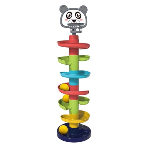 7 Layers Ball Tower für Kleinkinder - Baby Ball Drop -Spielzeug, Ball Drop Tower | Tragbares Kleinkindjungenspielzeug wirbeln von Fmzrbnih