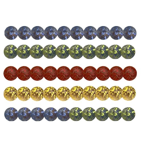 Buntes Glas Marmor - Handgefertigte Kugel, Tragbarer Dekorativer Marmor | Mehrzweck -Mischfarbe Planet Ornamente Für Aquariumvasen Fischtankhandwerk Home Artistic Glass Collection Tabletop Accessoires Buntes Glas Marmor - Handgefertigte Kugel, Tragbarer Dekorativer Marmor | Mehrzweck -Mischfarbe Planet Ornamente Für Aquariumvasen Fischtankhandwerk Home Artistic Glass Collection Tabletop Accessoires von Fmzrbnih