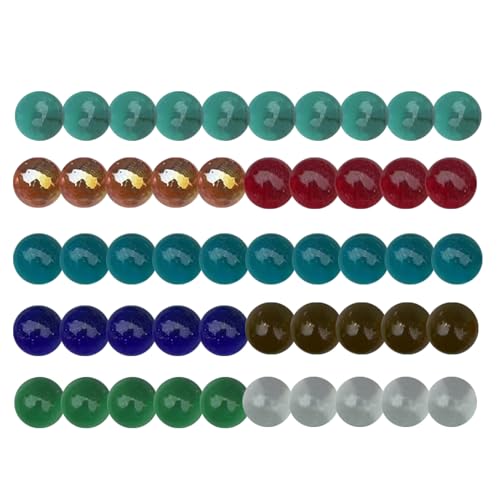 Buntes Glas Marmor - Handgefertigter Marmor, Mehrzweck Gemischte Farben | Tragbare Künstlerische Glassphere -Accessoires, Kleine Planetendekoration Für Aquariumvasen Fischtank Ornamente Craft Decor Co Buntes Glas Marmor - Handgefertigter Marmor, Mehrzweck Gemischte Farben | Tragbare Künstlerische Glassphere -Accessoires, Kleine Planetendekoration Für Aquariumvasen Fischtank Ornamente Craft Decor Co von Fmzrbnih