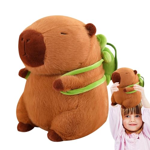 Capybara-Plüschkissen – Weiches Plüschkissen, Weicher Capybara-Plüsch | Stofftierspielzeug Mit Bezauberndem Plüschtier-Design, Kuschelkissen, Capybara-Wurfkissen Für Kinder Und Erwachsene, (12,99 Zoll von Fmzrbnih