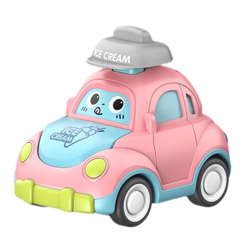 Fahrzeug Zurückziehen - Spielzeugautos Zurückziehen, Kleines Trägheitsauto | Einfach Zu Bedienende Cartoon -Design Kleine Pull -Back -Autos, Trägheitsauto Racing Racing Car Für Kinder Mädchen K von Fmzrbnih