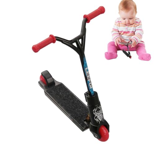 Finger-Scooter – Einfacher Farbiger Finger-Scooter, Tragbares Fingerbrett-Spielzeug | Multifunktionales Kleines Fingerspielzeug Mit Zwei Rädern, Fingerspitzen-Bewegungs-Skateboard Für Partyges von Fmzrbnih