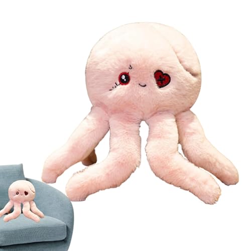 Fmzrbnih Oktopus Stofftier, Oktopus Plüsch | Tiere Plüschtier - Realistischer, entzückender, dekorativer, umarmbarer, weicher Stofftier-Oktopus für Babys, Kleinkinder, Mädchen und von Fmzrbnih