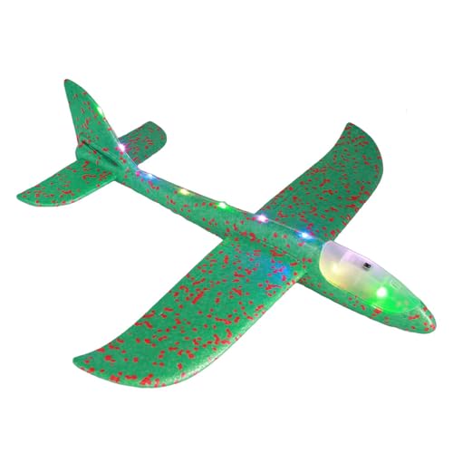 Kinderschaumflugzeuge - Tragbares Schaumflugzeug, Starke Flying Foam Flugzeug | Robustes Kinderspielzeug Für Luminous-Flugzeug, Leicht Zu Fly-Flugzeugspielzeug, Mehrzweckspielzeugschaumflugzeug Für Ge von Fmzrbnih