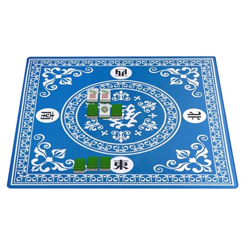 Mahjong-Tischdecke – Tragbare Mahjong-Tischdecke, Rutschfeste Karten-Spielmatte | Multifunktionale Quadratische Brettspielmatte, Tischabdeckung Für Mahjong-Liebhaber, Spielmatte Für Poker, (31,5 X 31, von Fmzrbnih