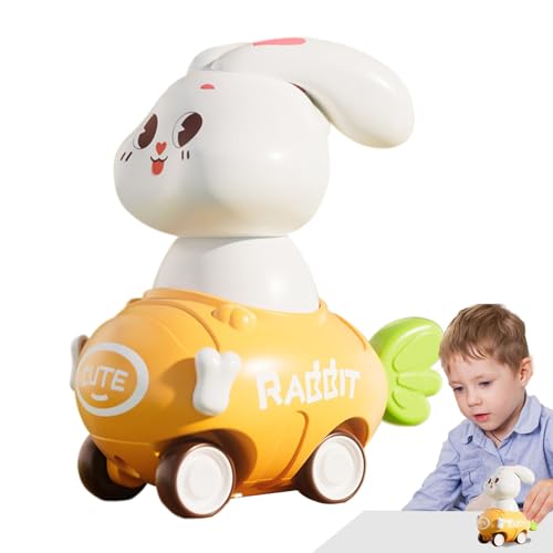 Push-and-Go-Autospielzeug – Tragbare, Reibungsbetriebene Autos, Reibungsbetriebene Autospielzeuge | Reibungsbetriebenes Push-and-Go-Reibungskaninchen-Autospielzeug Für , Mädchen, Kleinkinder Zum von Fmzrbnih