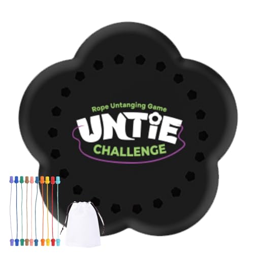 Seil, das entwirrend ist - 9.02x9.2in Twisted Tangler, Seilsortierrzzle, Feinmotorik -Schnürung Aktivität | Interaktives Brettspielzeug, Knoten entwirrt Spielzeug für Mädchen Bildungslernspiele Seil, das entwirrend ist - 9.02x9.2in Twisted Tangler, Seilsortierrzzle, Feinmotorik -Schnürung Aktivität | Interaktives Brettspielzeug, Knoten entwirrt Spielzeug für Mädchen Bildungslernspiele von Fmzrbnih