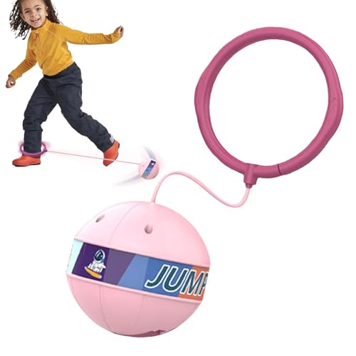 Seil-Knöchel-Sprungball – Springender Knöchel-Sprungball, Kinder-Sprungball | Flexibles Fitness-Springseil-Fettverbrennungsspiel, Indoor-Outdoor-Fitnessspielspielzeug Für Anfänger, Kinder Und Erwachse von Fmzrbnih