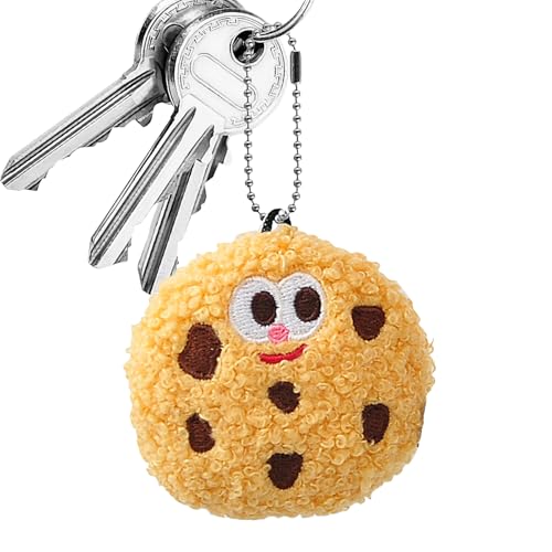 cookieplush-Schlüsselanhänger - Schokoladen -Chip -Spielzeug, Gefüllte Puppe | Langlebige Kekse Plüschschlüsselkette, Mehrzwecksimulation Plüschpuppe, Weiches Süßes Accessoire Für Kinder Te cookieplush-Schlüsselanhänger - Schokoladen -Chip -Spielzeug, Gefüllte Puppe | Langlebige Kekse Plüschschlüsselkette, Mehrzwecksimulation Plüschpuppe, Weiches Süßes Accessoire Für Kinder Te von Fmzrbnih