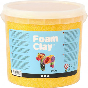 Foam Clay® , Gelb, 560g/ 1 Eimer von Foam Clay