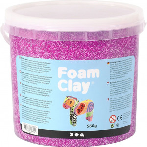 Foam Clay® , Neonlila, 560 g/ 1 Eimer von Foam Clay