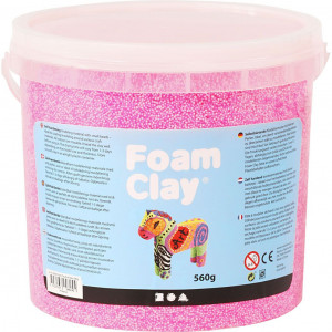 Foam Clay® , Neonpink, 560g/ 1 Eimer von Foam Clay