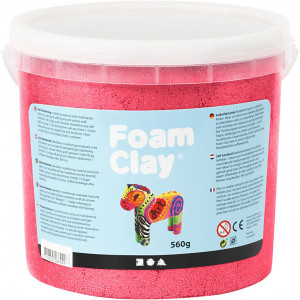 Foam Clay® , Rot, Metallisch , 560 g/ 1 Eimer von Foam Clay