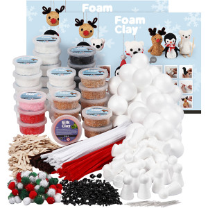 Foam Clay Bastelset, Sortierte Farben, 1 Set von Foam Clay