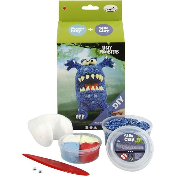 Foam Clay Funny Friends Monster, Blau von FoamClay