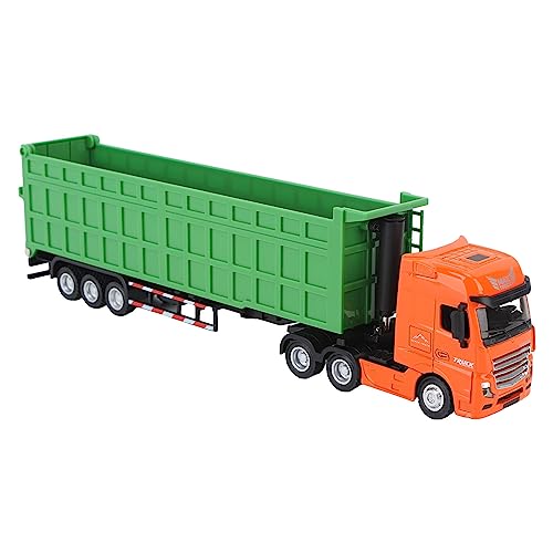 Focket 1:50 LKW-Modell, Dekoration, Hubwagen, Maßstab 1:50, Druckguss-Automodell, Umweltfreundliche Gummireifen, Hoher Sammlungswert für Als Geschenk (Grün) von Focket