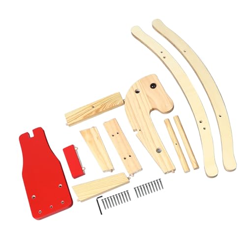 Focket Hölzernes Schaukelpferd, Klassisches Design mit Pedal für Im Alter von 1 und über Sicherem Kiefernholz Kleinkind Ritt auf Spielzeuggeschenk Focket Hölzernes Schaukelpferd, Klassisches Design mit Pedal für Im Alter von 1 und über Sicherem Kiefernholz Kleinkind Ritt auf Spielzeuggeschenk von Focket