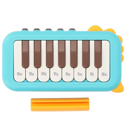 Baby-Klavierspielzeug, Baby-Tastatur-Klavierspielzeug, Kinder-Taschenklaviermaschine, Früherziehungsspielzeug, Finger, Frühes Lernen, Elektronisches Klavier, Musikspielzeug, (Blue) von Fockety